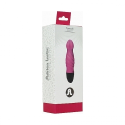 TORNADO MINI VIBRADOR SILICONA - ROSA