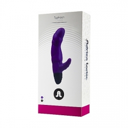 TYPHOON VIBRADOR 2 MOTORES - MORADO