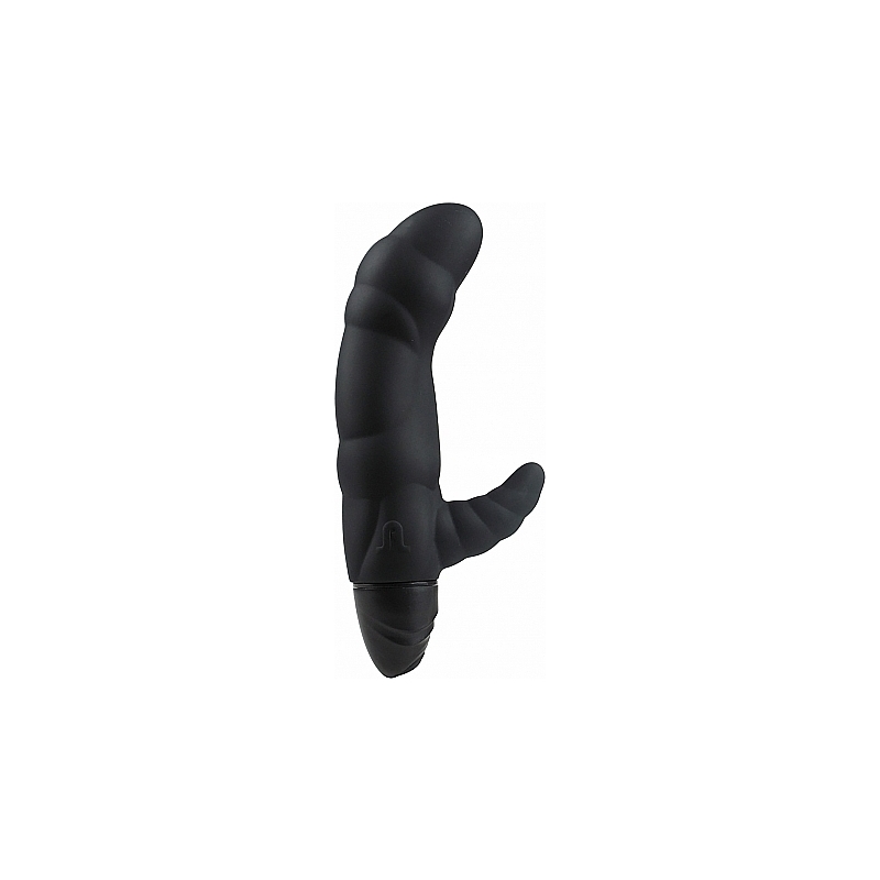 TYPHOON VIBRADOR 2 MOTORES - NEGRO