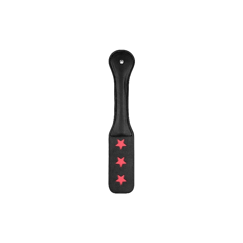 OUCH! PALETA BDSM - STARS - NEGRO