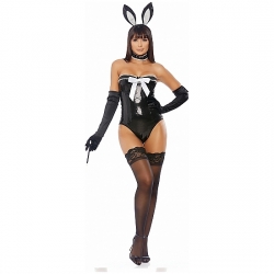 DISFRAZ VOILA SEXY RABBIT - NEGRO