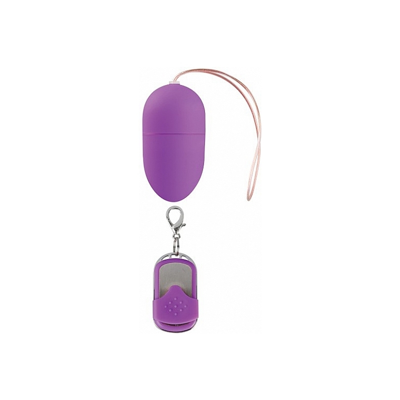 HUEVO VIBRADOR 10 VELOCIDADES CONTROL REMOTO VIOLETA MEDIANO