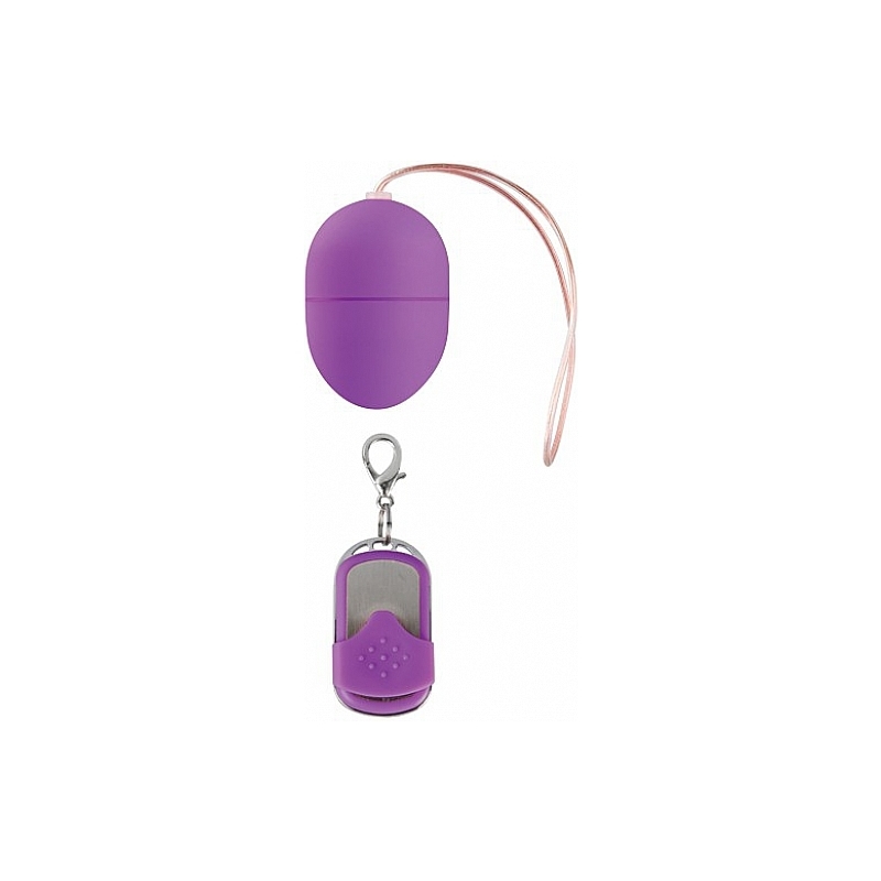 HUEVO VIBRADOR 10 VELOCIDADES CONTROL REMOTO VIOLETA PEQUEÑO