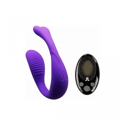 MINI ROMEO VIBRADOR MANOS LIBRES CON MANDO - MORADO