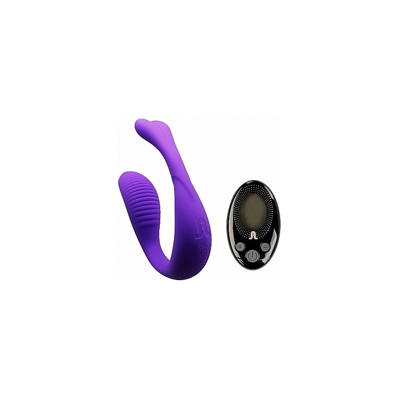 MINI ROMEO VIBRADOR MANOS LIBRES CON MANDO - MORADO