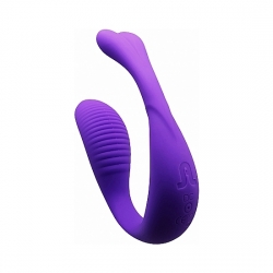 MINI ROMEO VIBRADOR MANOS LIBRES CON MANDO - MORADO