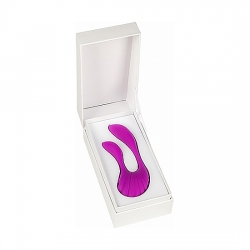 COUPLE SECRETS VIBRADOR DOBLE CON MANDO - MORADO