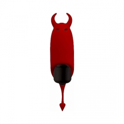 POCKET DEVIL VIBRADOR DE SILICONA - ROJO