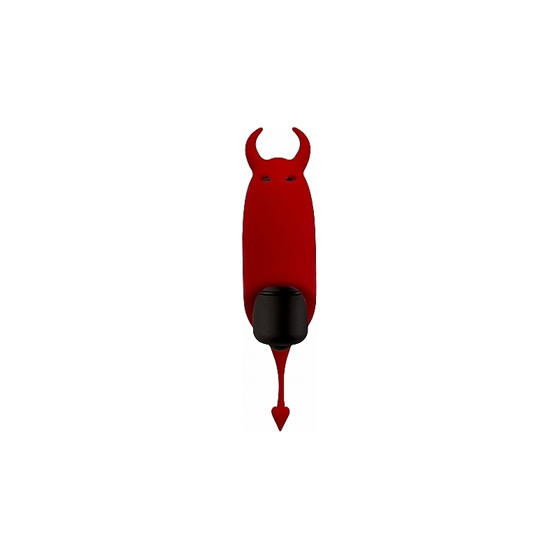 POCKET DEVIL VIBRADOR DE SILICONA - ROJO