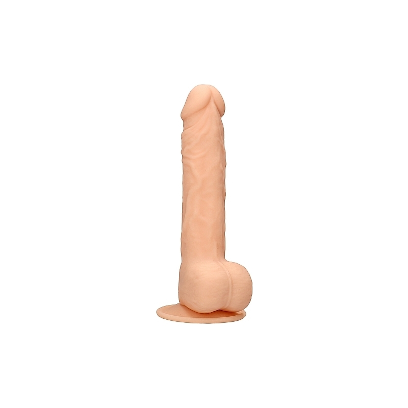 PENE DE SILICONA CON TESTÍCULOS 24CM