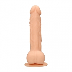 PENE DE SILICONA CON TESTÍCULOS 24CM