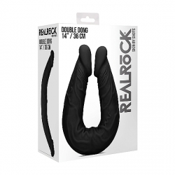 DILDO DOBLE - 36CM - NEGRO