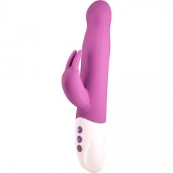 EUPHORIC VIBRADOR CONEJITO CON ROTACIÓN - MORADO