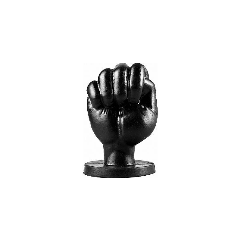 ALL BLACK FIST 13CM - NEGRO