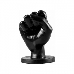 ALL BLACK FIST 14CM - NEGRO