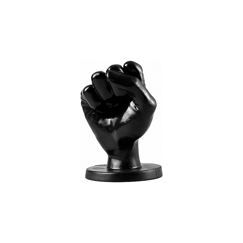 ALL BLACK FIST 14CM - NEGRO