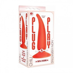 PLUG & PLAY PLUG SILICONA CHILI - ROJO