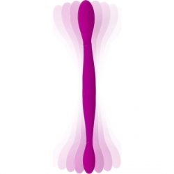 INFINITY DILDO DOBLE CON VIBRACIÓN - ROSA