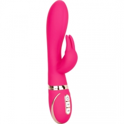 CONEJITO VIBRADOR DE SILICONA ULTRA-SOFT - ROSA