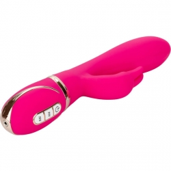 CONEJITO VIBRADOR DE SILICONA ULTRA-SOFT - ROSA