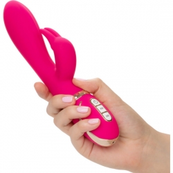 CONEJITO VIBRADOR DE SILICONA ULTRA-SOFT - ROSA