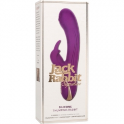 CONEJITO VIBRADOR DE SILICONA - MORADO