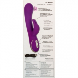 CONEJITO VIBRADOR DE SILICONA - MORADO