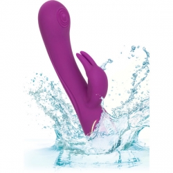 CONEJITO VIBRADOR DE SILICONA - MORADO