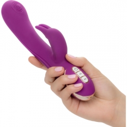 CONEJITO VIBRADOR DE SILICONA - MORADO