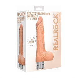 PENE REALÍSTICO CON VIBRACIÓN 17CM