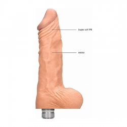 PENE REALÍSTICO CON VIBRACIÓN 25CM