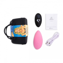 FEELZTOYS - BRAGUITA VIBRADORA CON MANDO - ROSA