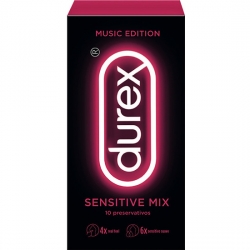 DUREX MUSIC EDITION SENSITIVE MIX 10 PRESERVATIVOS