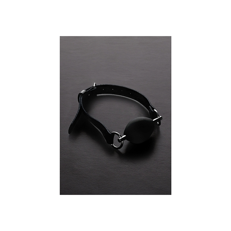 OVAL MORDAZA TRANSPIRABLE NEGRA