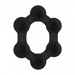 NO. 82 WEIGHTED COCK RING NEGRO