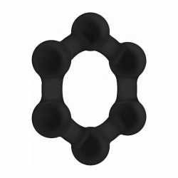 NO. 83 WEIGHTED COCK RING BLACK