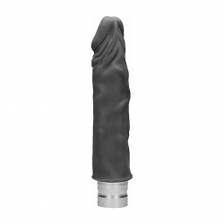 20 CM VIBRADOR REAL NEGRO