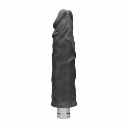 25 CM DILDO VIBRADOR REAL NEGRO