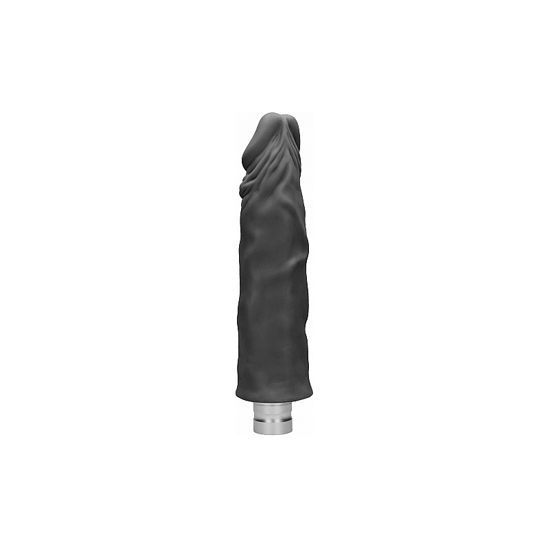 25 CM DILDO VIBRADOR REAL NEGRO