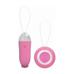 JAYDE DUAL RECHARGEABLE BALA VIBRADORA CONTROL REMOTO ROSA