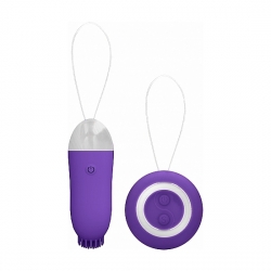 JAYDE DUAL RECHARGEABLE BALA VIBRADORA CONTROL REMOTO MORADO