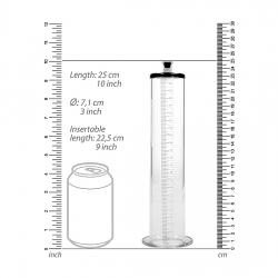 ULTRA-PREMIUM BOMBA 25,2 CM TRANSPARENTE