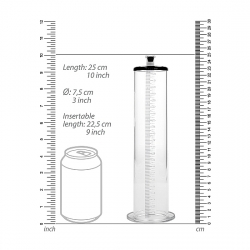 ULTRA-PREMIUM BOMBA 25,2 CM WIDE TRANSPARENTE