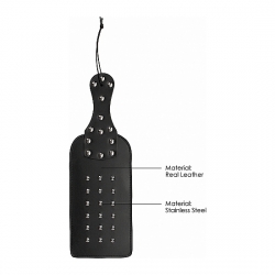 STUDDED PADDLE NEGRA