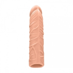 FUNDA PARA EL PENE CON ANILLO 17,5 CM