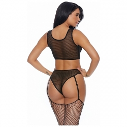 YOU A VIXEN CONJUNTO CON LIGUERO NEGRO