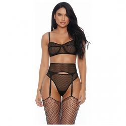OVERNIGHT VIXEN CONJUNTO NEGRO