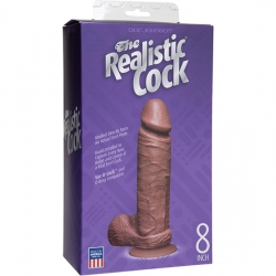 PENE REALISTICO MULATO 20 CM.