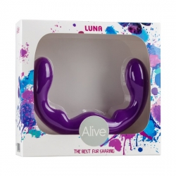 LUNA - DILDO DOBLE PENETRACIÓN DE SILICONA