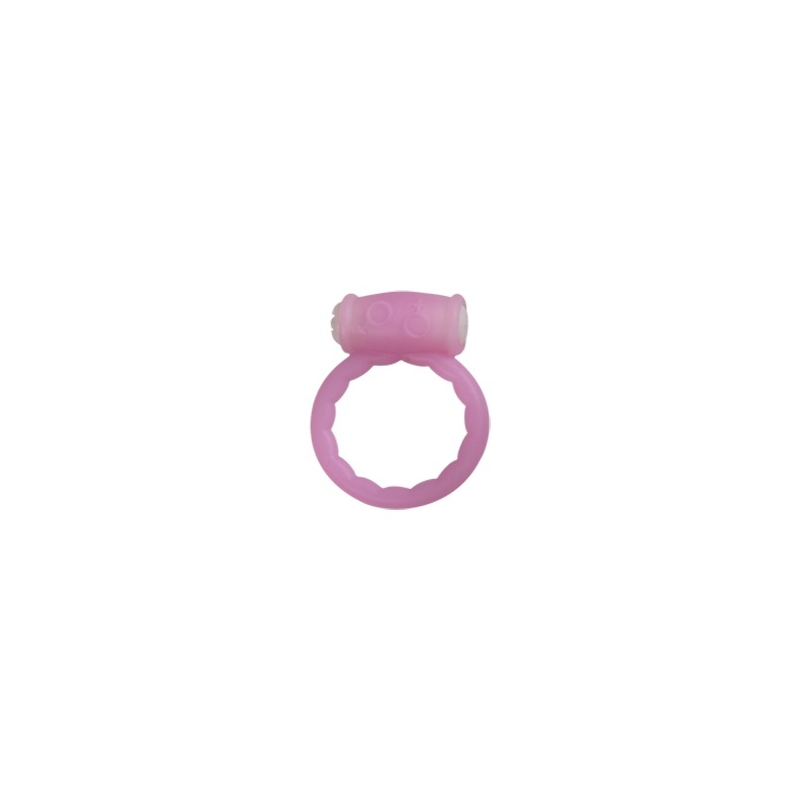 POWER RING SYMBOL - ANILLO VIBRADOR SILICONA ROSA